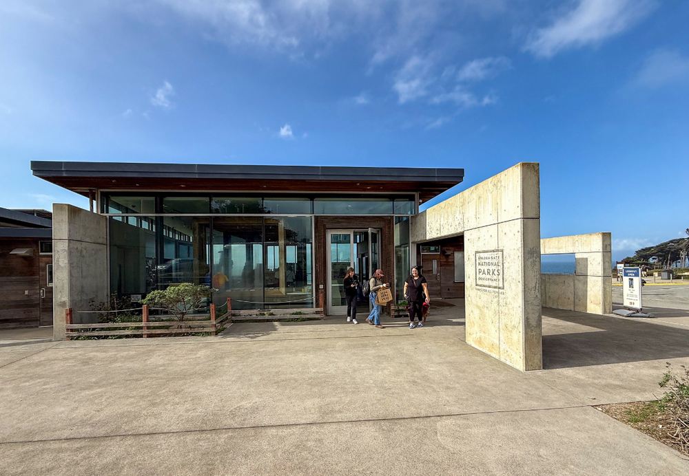 The Lands End Lookout Bookstore and Cafe run by the Golden Gate National Parks Conservancy