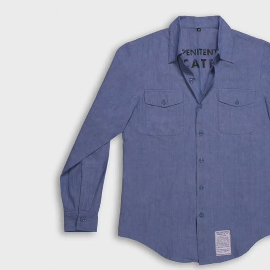 Video about Alcatraz replica inmate shirt by Golden Gate National Parks Conservancy
