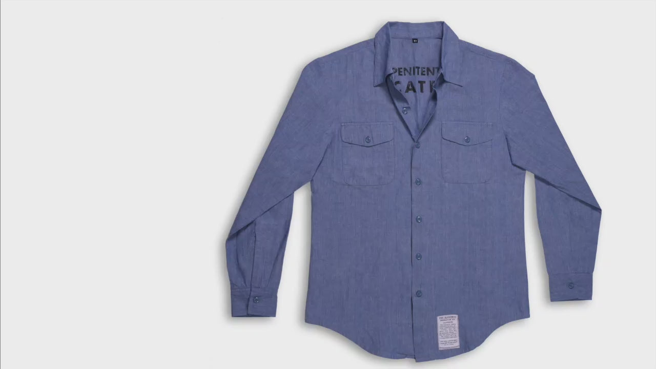 Video about Alcatraz replica inmate shirt by Golden Gate National Parks Conservancy
